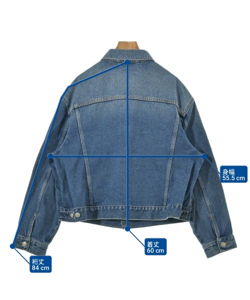 BALENCIAGA（バレンシアガ）デニムジャケット 青 サイズ:34(XXS位) レディース/2200702421068