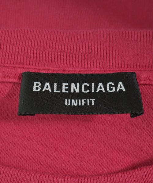 BALENCIAGA（バレンシアガ）Tシャツ・カットソー ピンク サイズ:XS メンズ/2200702461064