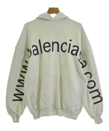 BALENCIAGA（バレンシアガ）パーカー 白 サイズ:L メンズ