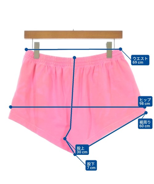 BALENCIAGA（バレンシアガ）ショートパンツ ピンク サイズ:XS レディース/2200700894338