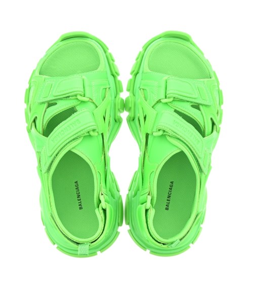BALENCIAGA（バレンシアガ）サンダル 緑 サイズ:24cm レディース/2200700894567