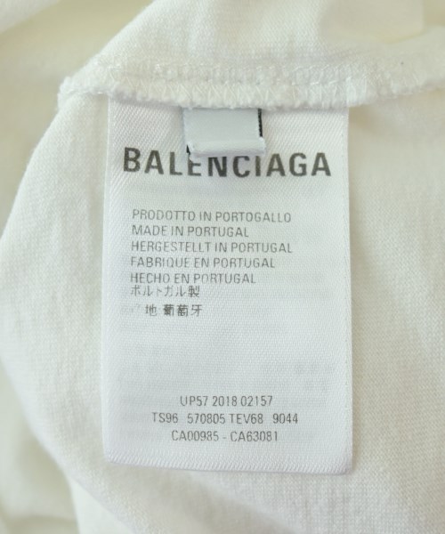 BALENCIAGA（バレンシアガ）Tシャツ・カットソー 白 サイズ:M メンズ/2200702622151
