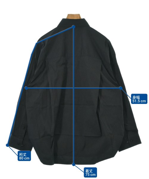 BALENCIAGA（バレンシアガ）ブラウス 黒 サイズ:34(XXS位) レディース/2200703032058