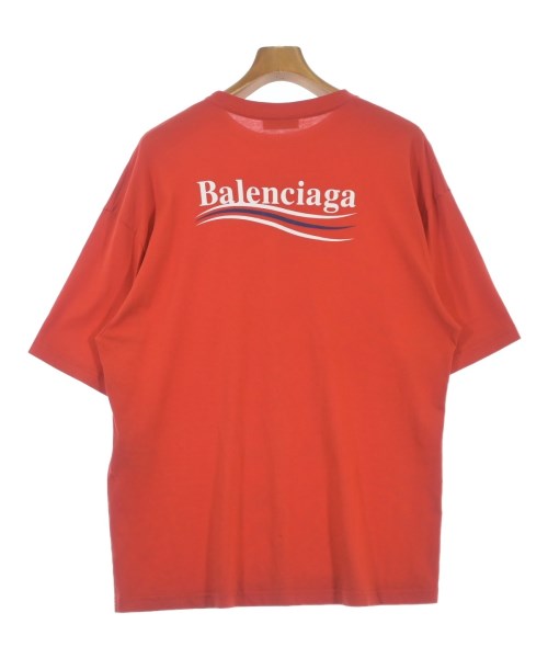 BALENCIAGA（バレンシアガ）Tシャツ・カットソー 赤 サイズ:S メンズ/2200701029449