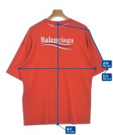BALENCIAGA（バレンシアガ）Tシャツ・カットソー 赤 サイズ:S メンズ/2200701029449