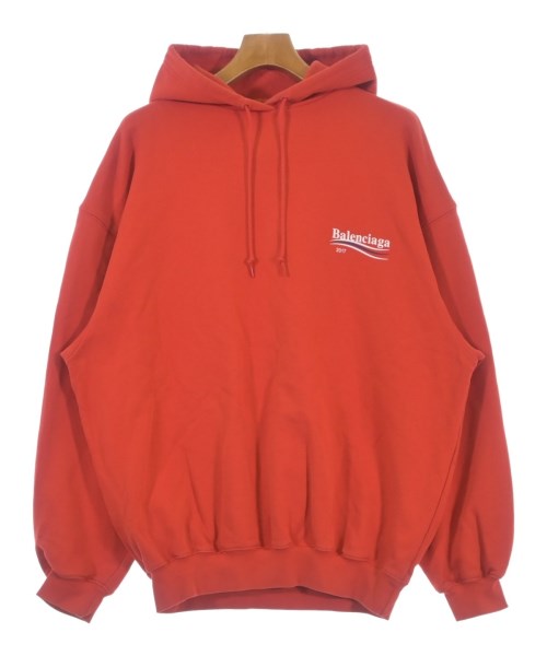 BALENCIAGA（バレンシアガ）パーカー 赤 サイズ:L メンズ/2200701029494