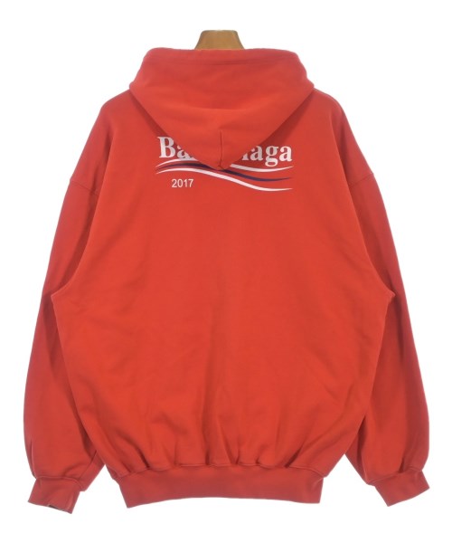 BALENCIAGA（バレンシアガ）パーカー 赤 サイズ:L メンズ/2200701029494