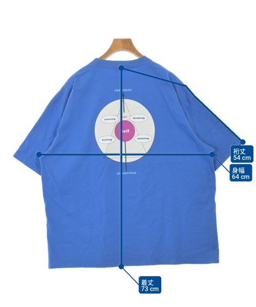 BALENCIAGA（バレンシアガ）Tシャツ・カットソー 青 サイズ:XS メンズ/2200702518225