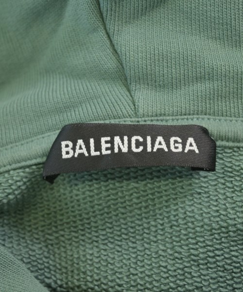 BALENCIAGA（バレンシアガ）パーカー 緑 サイズ:XS メンズ/2200702572111