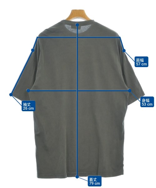 BALENCIAGA（バレンシアガ）Tシャツ・カットソー グレー サイズ:S メンズ/2200702572159