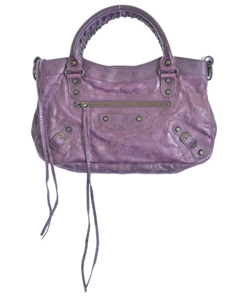 BALENCIAGA（バレンシアガ）ハンドバッグ 紫 サイズ:- レディース/2200703447418