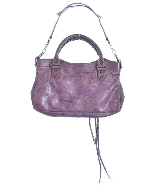 BALENCIAGA（バレンシアガ）ハンドバッグ 紫 サイズ:- レディース/2200703447418