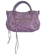BALENCIAGA（バレンシアガ）ハンドバッグ 紫 サイズ:- レディース/2200703447418