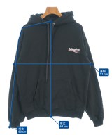 BALENCIAGA（バレンシアガ）パーカー 黒 サイズ:M レディース/2200704151109