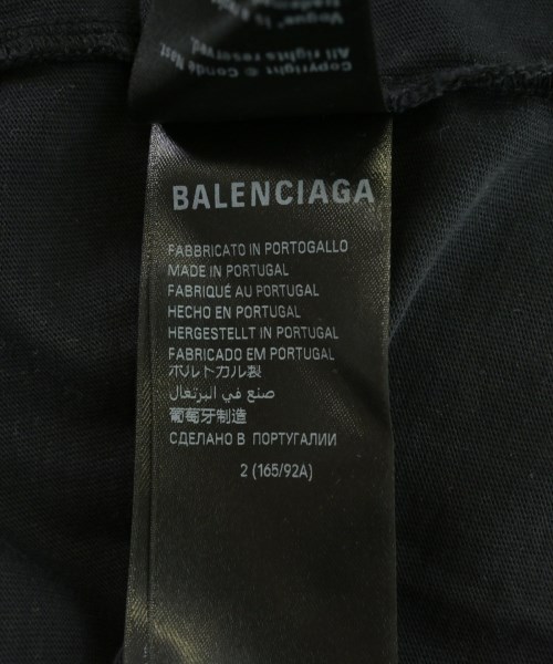 BALENCIAGA（バレンシアガ）Tシャツ・カットソー 黒 サイズ:2(M位) メンズ/2200704333093
