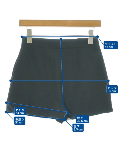 BALENCIAGA（バレンシアガ）ショートパンツ 黒 サイズ:36(XS位) レディース/2200704251076