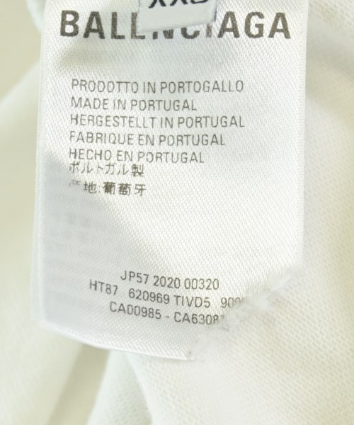 BALENCIAGA（バレンシアガ）Tシャツ・カットソー 白 サイズ:XXS レディース/2200705575041