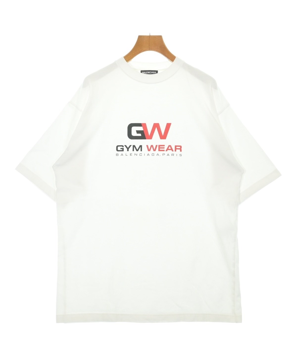 バレンシアガ　balenciaga バックロゴ　tシャツ　XXS ホワイト　白 BALENCIAGA（バレンシアガ）Tシャツ・カットソー 白 サイズ:XXS