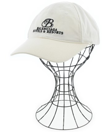 BALENCIAGA（バレンシアガ）キャップ 白 サイズ:- メンズ