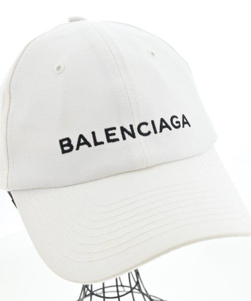 BALENCIAGA（バレンシアガ）キャップ 白 サイズ:- メンズ/2200705709408