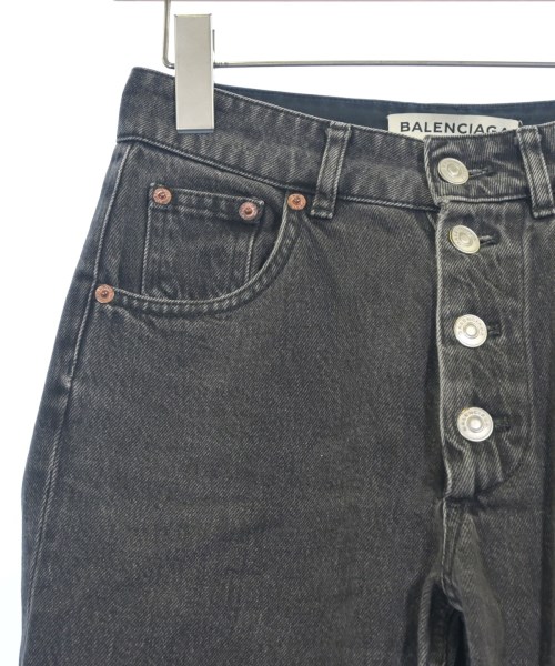BALENCIAGA（バレンシアガ）デニムパンツ 黒 サイズ:34(XXS位) レディース/2200708254035