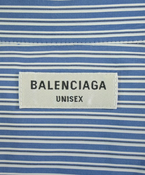 BALENCIAGA（バレンシアガ）カジュアルシャツ 青 サイズ:XXS メンズ/2200706306613