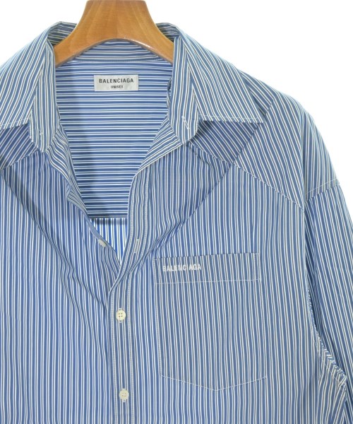 BALENCIAGA（バレンシアガ）カジュアルシャツ 青 サイズ:XXS メンズ/2200706306613