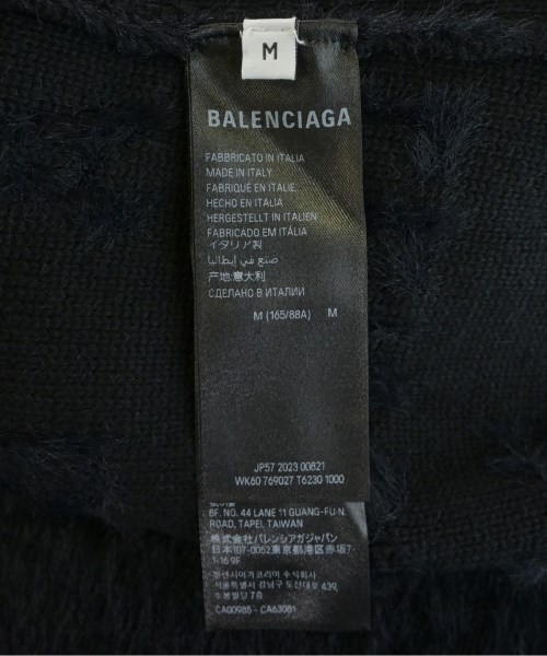 BALENCIAGA（バレンシアガ）ニット・セーター 黒 サイズ:M レディース/2200702842092