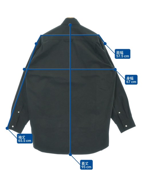 BALENCIAGA（バレンシアガ）カジュアルシャツ 黒 サイズ:1(S位) メンズ/2200659139207