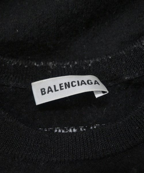 BALENCIAGA（バレンシアガ）ニット・セーター 黒 サイズ:34(XXS位) レディース/2200663007011