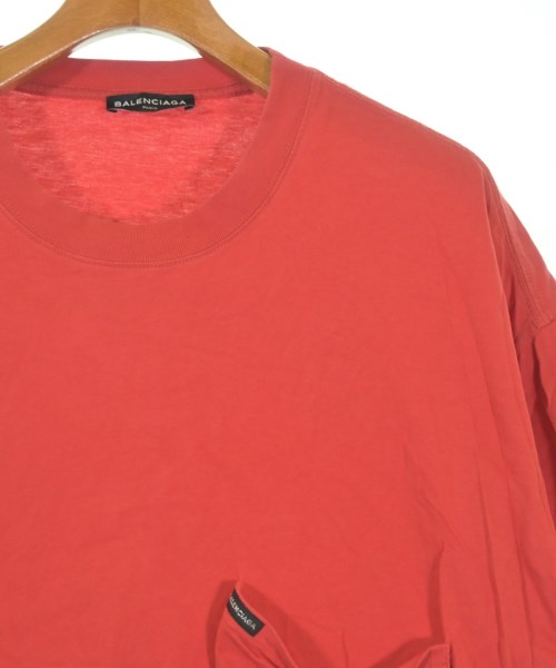 BALENCIAGA（バレンシアガ）Tシャツ・カットソー 赤 サイズ:XS メンズ/2200663139026