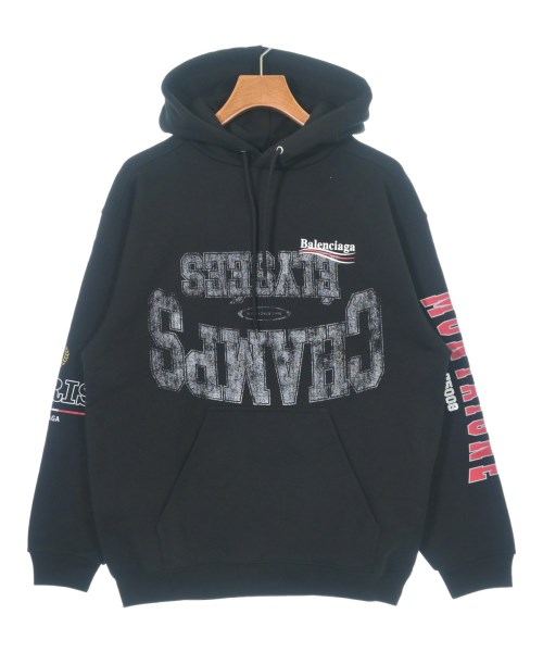 BALENCIAGA(バレンシアガ)パーカー 黒 サイズ:XS/2200662995012