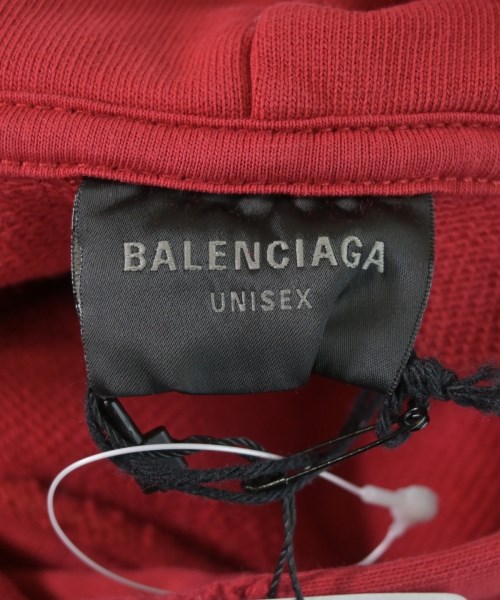 BALENCIAGA（バレンシアガ）パーカー 赤 サイズ:3(L位) メンズ/2200662995036