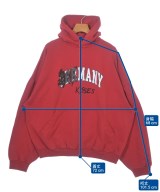 BALENCIAGA（バレンシアガ）パーカー 赤 サイズ:3(L位) メンズ/2200662995036