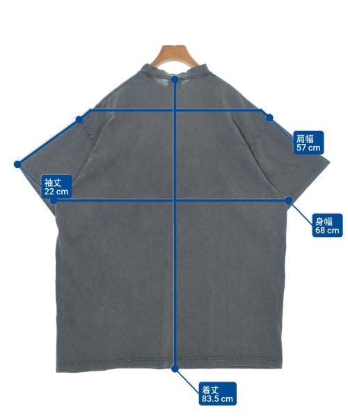 BALENCIAGA（バレンシアガ）Tシャツ・カットソー グレー サイズ:4(XL位) メンズ/2200662995050