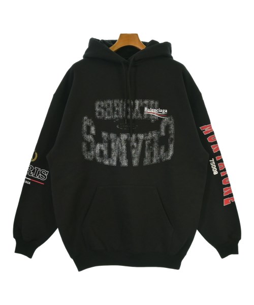 BALENCIAGA(バレンシアガ)パーカー 黒 サイズ:XS/2200663260010