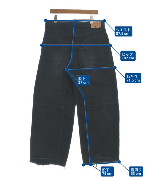 BALENCIAGA（バレンシアガ）デニムパンツ 紺 サイズ:XS メンズ/2200663447039