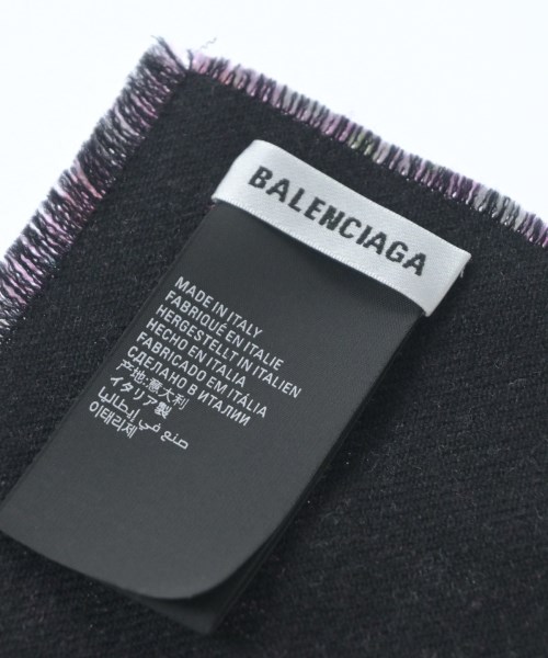 BALENCIAGA（バレンシアガ）マフラー ピンク サイズ:- メンズ/2200663613021
