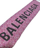 BALENCIAGA（バレンシアガ）マフラー ピンク サイズ:- メンズ/2200663613021
