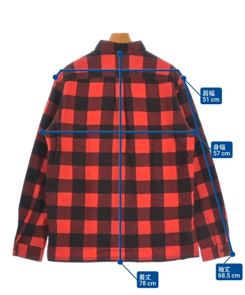 BALENCIAGA（バレンシアガ）カジュアルシャツ 赤 サイズ:42(XS位) メンズ/2200663615049