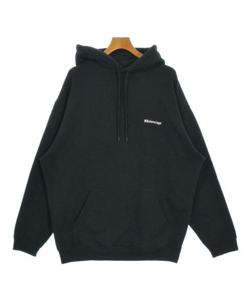 BALENCIAGA(バレンシアガ)パーカー 黒 サイズ:L/2200653540016