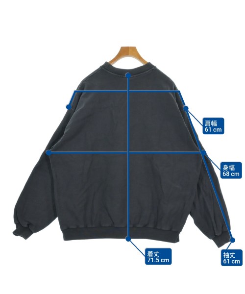BALENCIAGA（バレンシアガ）スウェット 紺 サイズ:L メンズ/2200663723218