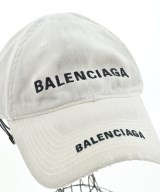 BALENCIAGA（バレンシアガ）キャップ 白 サイズ:L メンズ/2200663973057