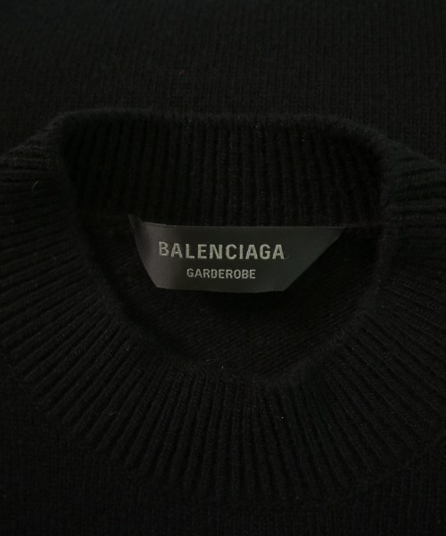 BALENCIAGA（バレンシアガ）ニット・セーター 黒 サイズ:L メンズ/2200664003012