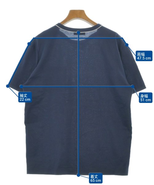BALENCIAGA（バレンシアガ）Tシャツ・カットソー 紺 サイズ:S メンズ/2200661983034
