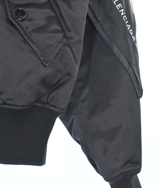 BALENCIAGA（バレンシアガ）ミリタリーブルゾン 黒 サイズ:34(XXS位) レディース/2200662054023