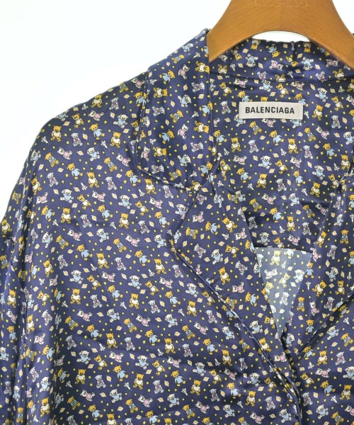 BALENCIAGA（バレンシアガ）ブラウス 紺 サイズ:34(XXS位) レディース/2200662054085