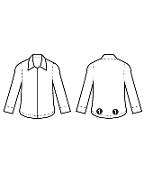 BALENCIAGA（バレンシアガ）カジュアルシャツ グレー サイズ:34(XXS位) レディース/2200662054108