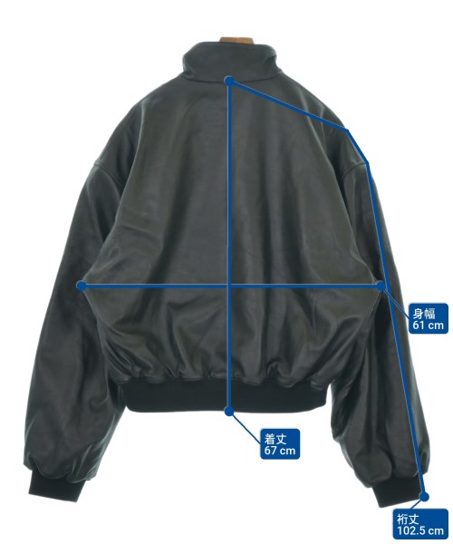 BALENCIAGA（バレンシアガ）ライダース 黒 サイズ:L メンズ/2200664432010