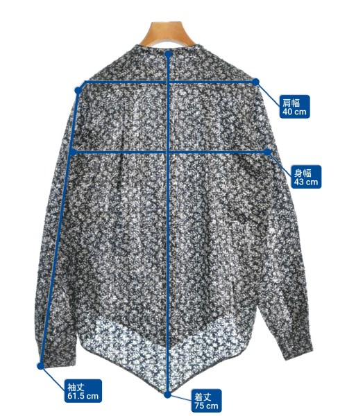 BALENCIAGA（バレンシアガ）カジュアルシャツ 黒 サイズ:38(S位) レディース/2200664515027